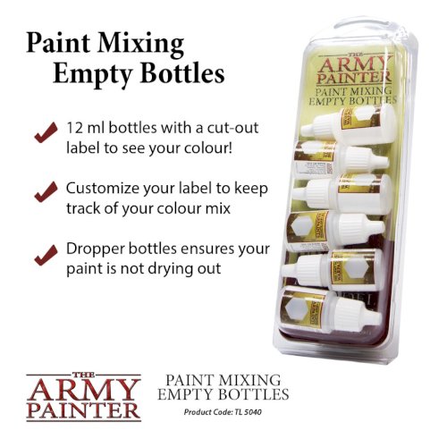 Paint Mixing Empty Bottle